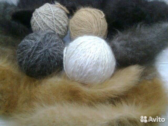 Прядение собачьей шерсти