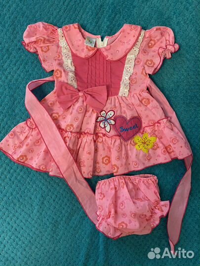 Вещи пакетом на девочку 80