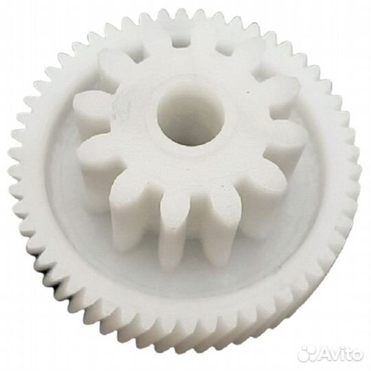 Шестерня D45/27, H28/12, d8, 12 прямых и 54 ко