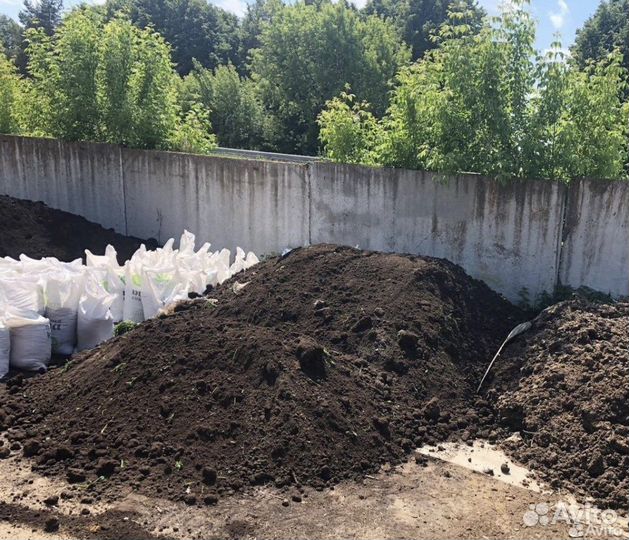 Чернозем в мешках