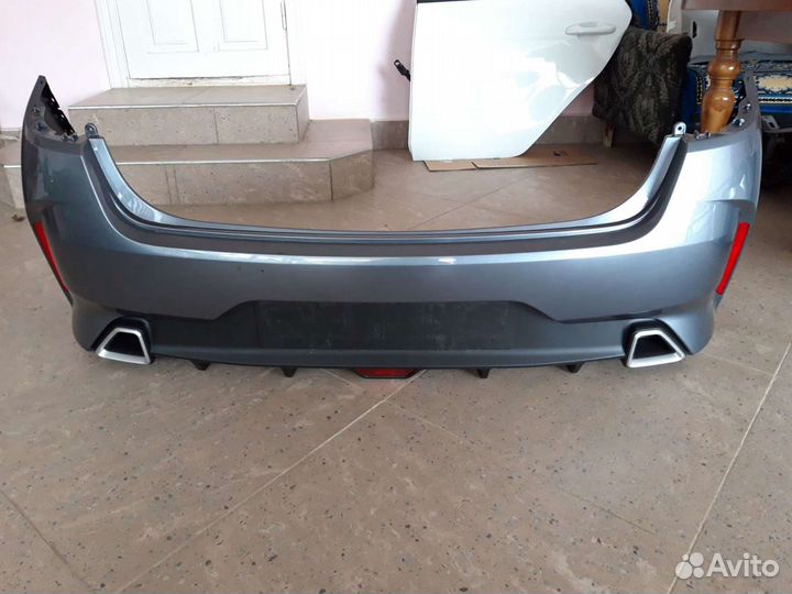 Бампер киа рио 4 рестайлинг 2020-2021 год оригинал