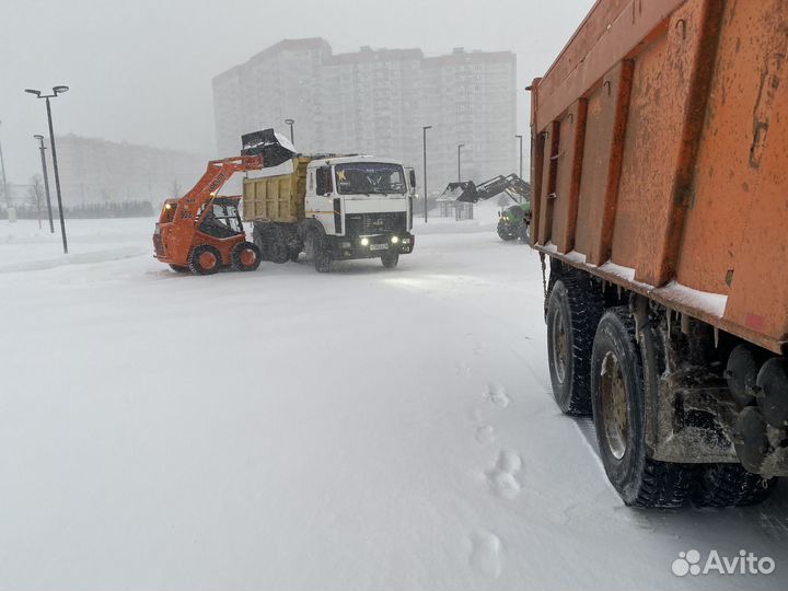 Вывоз и уборка снега
