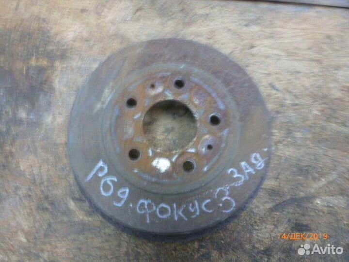 Диск тормозной задний Ford Focus 3 1.6 2011-2019