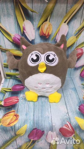 Сова с пледом 3 в 1