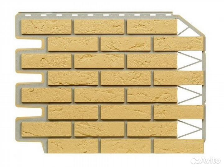 Фасадные панели Fineber Баварский кирпич