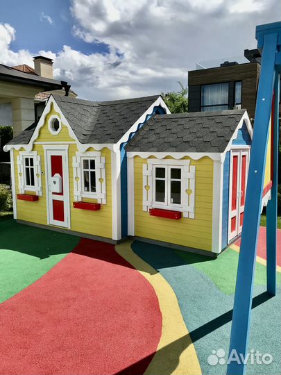Детский игровой домик. Детская площадка