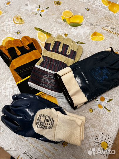 Перчатки рабочие утепленные