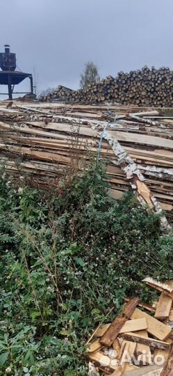 Хвойный пиленый горбыль