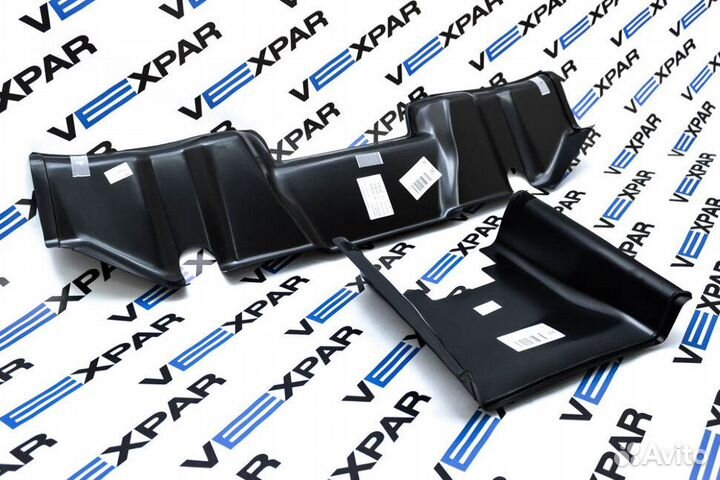 Накладки на ковролин под заднее сиденье и тоннель