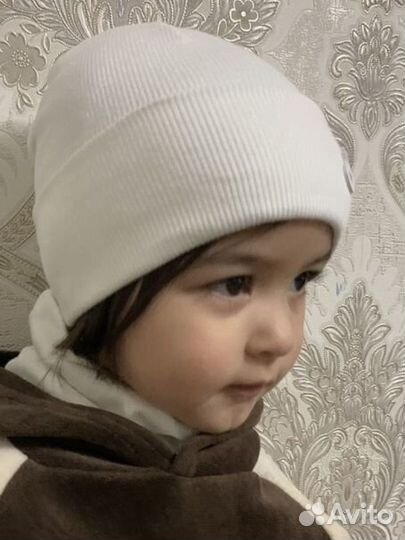 Комплект шапка, шарф снуд детская