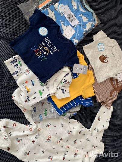 Carters 3-6-9 мес новое пакетом
