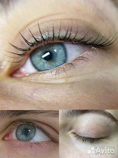 Ламинирование ботокс ресниц