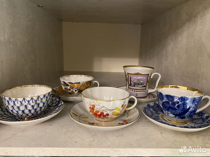 Чашка с блюдцем СССР