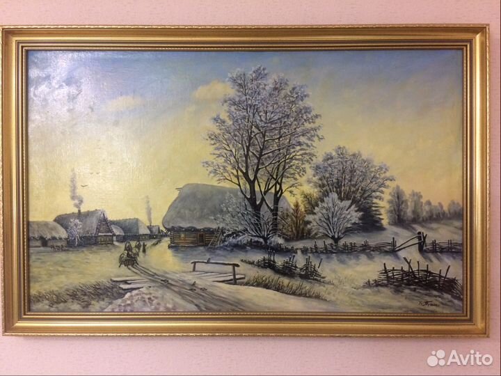 Картина маслом на холсте