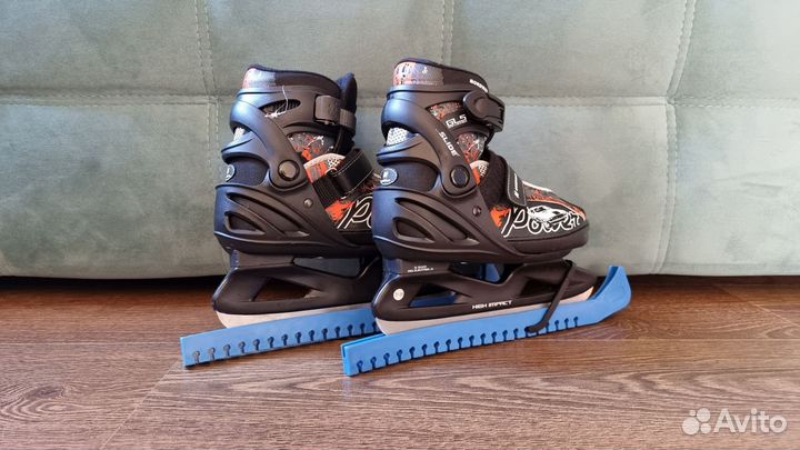 Коньки детские раздвижные Nordway Slide 31-35