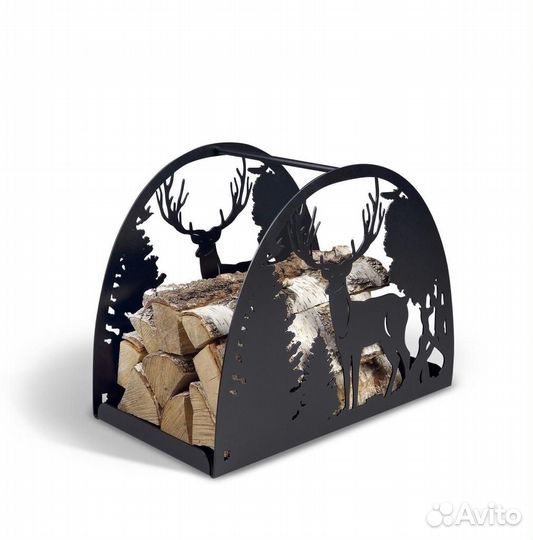 Дровница для бани и каминов