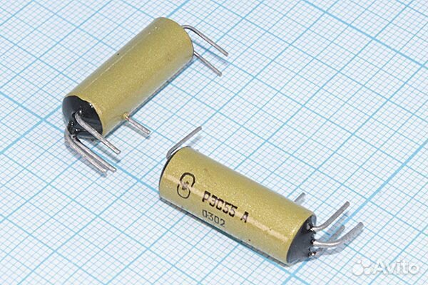 Реле герконовые рэс-43, рэс-55А. СССР