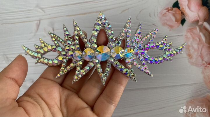 Корона на гульку для художественной гимнастики