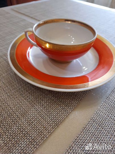 Чашка с блюдцем