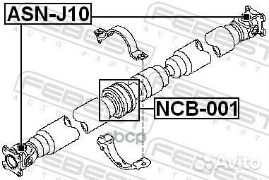 Крестовина карданной передачи Febest 958