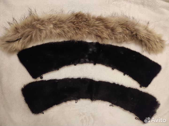 Воротники из натурального меха