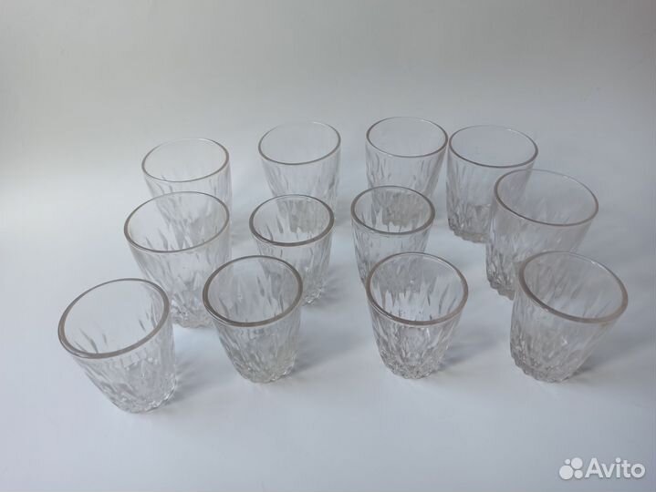 Стаканы, рюмки, солонка СССР