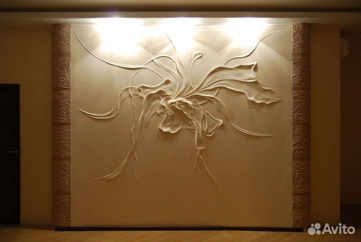 Барельеф / Панно Цветок