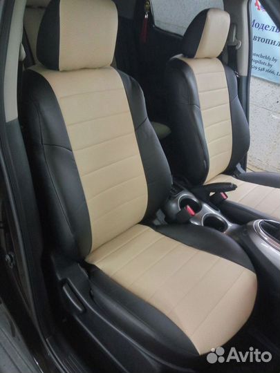 Чехлы экокожа на Nissan Juke от Автопилот