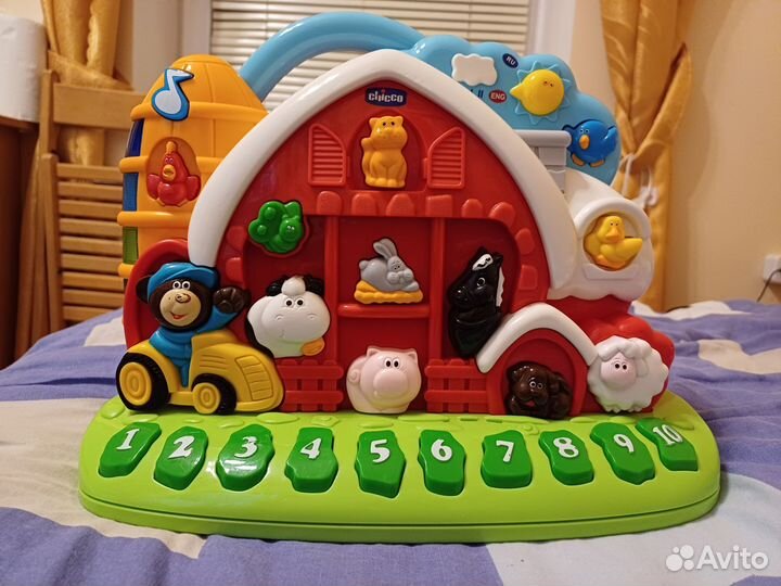 Развивающая интерактивная игрушка Ферма chicco