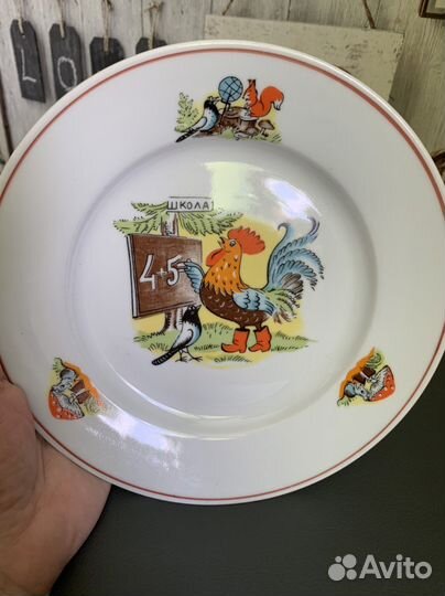 Детский набор посуды СССР