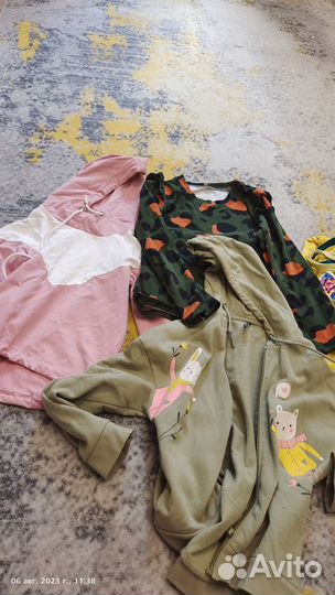 Вещи пакетом на девочку 7-9 лет