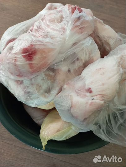 Сало свиное мороженное для животных