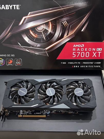 Видеокарта gigabyte Radeon RX 5700 XT