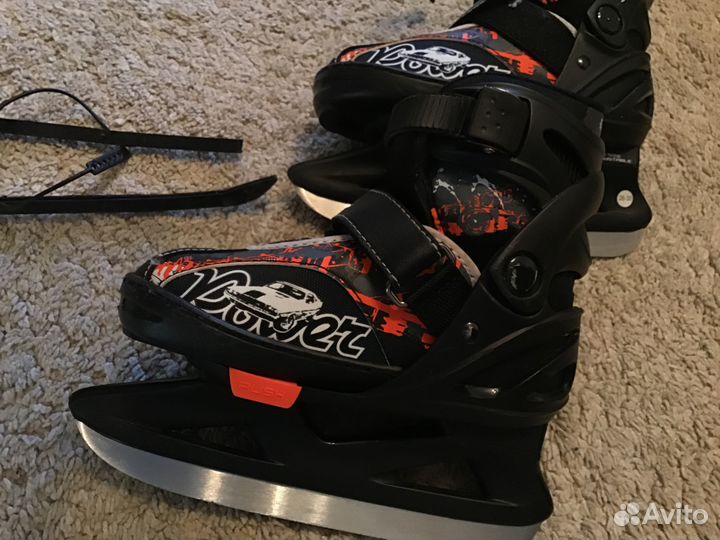 Детские раздвижные коньки