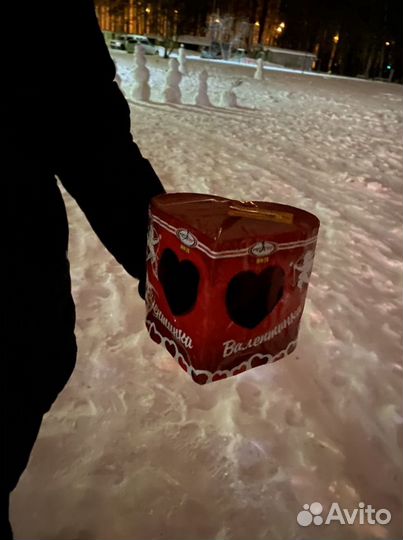 Фонтан Валентинка подарок на день Святого Валентин