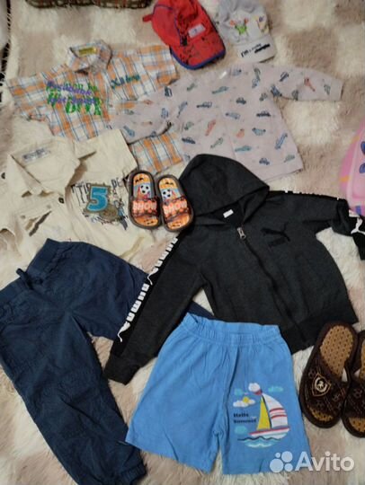 Одежда для мальчика 1-3 года пакетом
