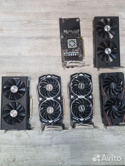 Видеокарты RX570\580 нерабочие