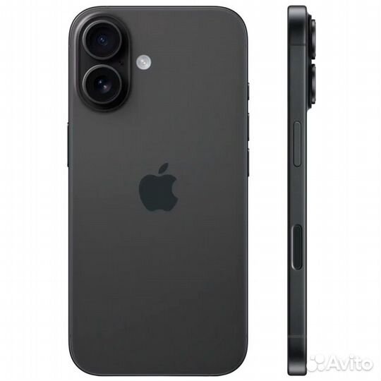 iPhone 16 256 Black 1 физ + E sim