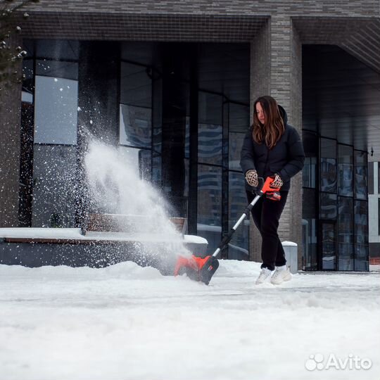 Снегоуборщик аккумуляторный ручной PE 1001 UES PAT