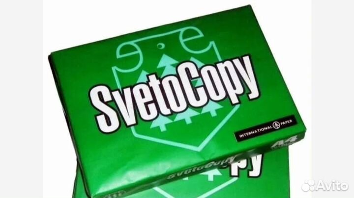 Бумага белая svetocopy а4