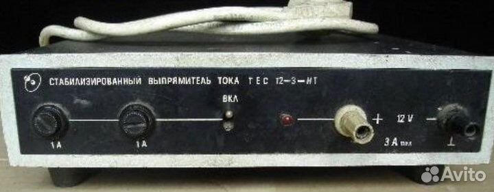 Стабилизированный выпрямитель тока тес 12-3-нт