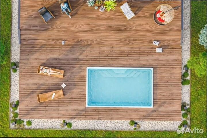 Композитный бассейн Корсо premium