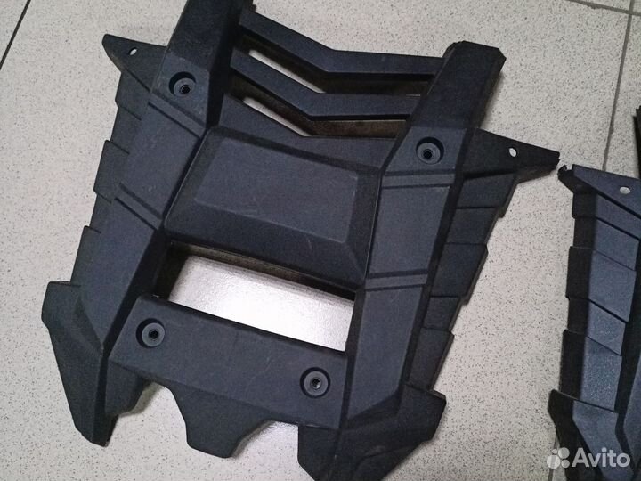 Накладка кенгурятник велс 110-125 куб