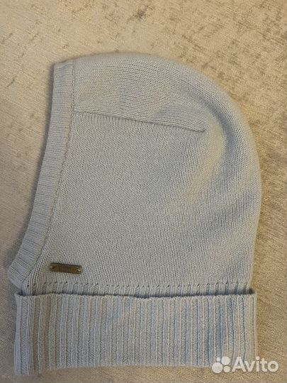 Шапка шлем для девочки на 7-10 лет