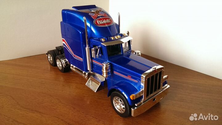 Peterbilt 379 Синий, 39940, Welly, 1:32