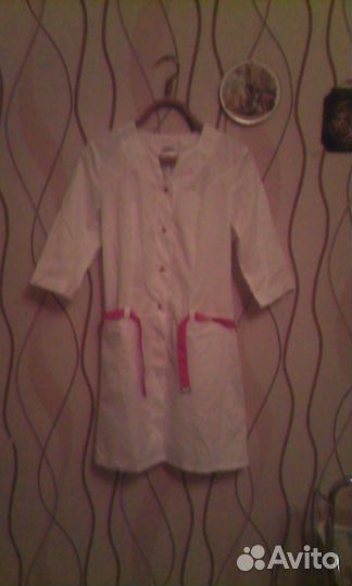 Мед халат и безрукавка