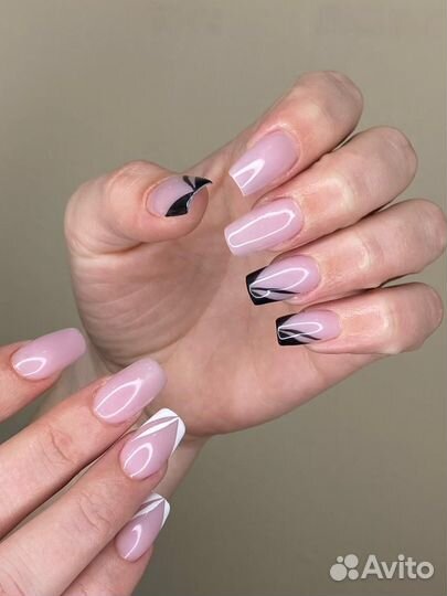 Маникюр, наращивание, модели