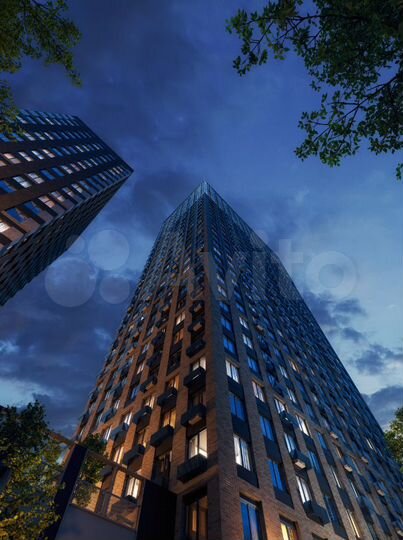 2-к. квартира, 38 м², 22/31 эт.