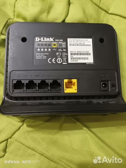 Wifi роутер D link dir-300