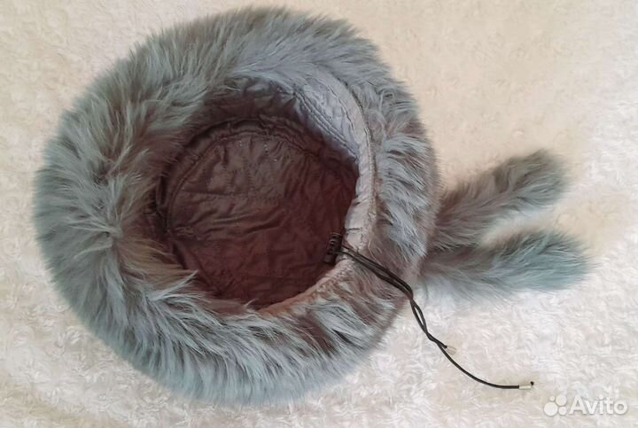Шапка Женская, Зима, Натур.Мех Песец + Новый Шарф